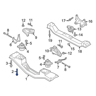Ford OE - Automatic Transmission Oil Cooler Bolt