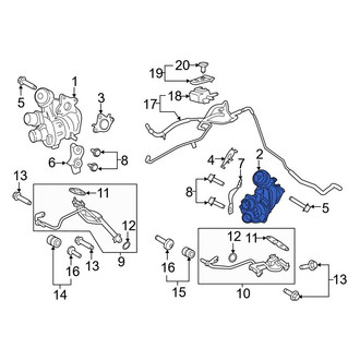 Ford OE - Left Turbocharger