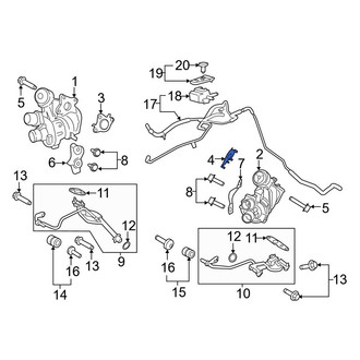 Ford OE - Left Turbocharger Gasket