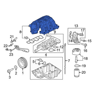 Ford OE - Upper Engine Intake Manifold