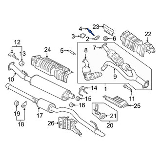 Ford OE - Catalytic Converter Stud