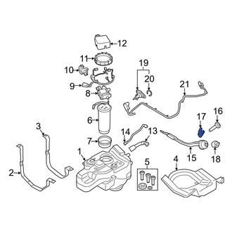 Ford OE - Wheel Arch Molding Clip