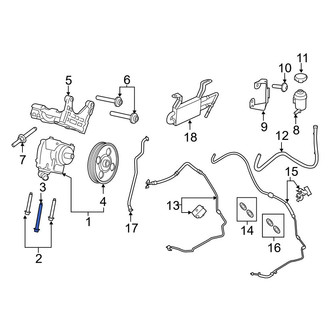 Ford OE - Power Steering Pump Mounting Bolt