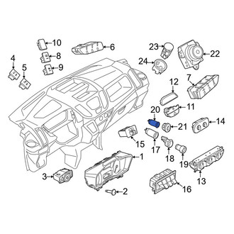 Ford OE - Rear Right 12 Volt Accessory Power Outlet