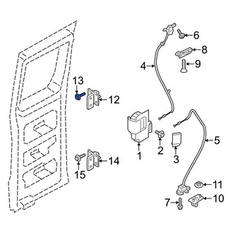 Ford OE - Lower Bumper Face Bar Mount Bolt