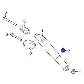 Ford OE - Suspension Track Bar Nut