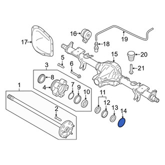 Ford OE - Wheel Seal
