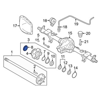 Ford OE - Wheel Seal