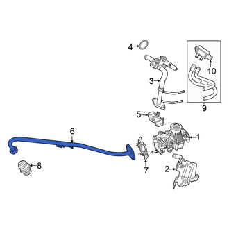 Ford OE - Exhaust Gas Recirculation (EGR) Tube