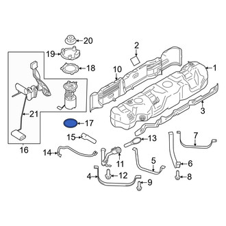 Ford OE - Fuel Pump Tank Seal