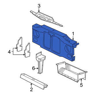 Ford OE - Front Radiator Support Panel