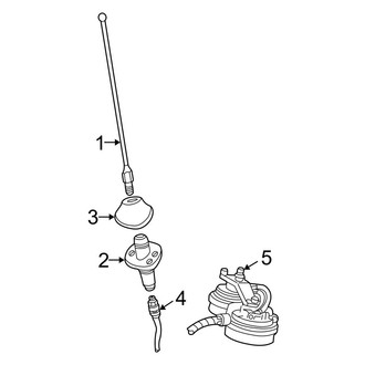 Ford OE - Electrical - Antenna