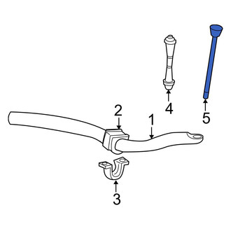 Ford OE - Front Suspension Stabilizer Bar Link Bolt