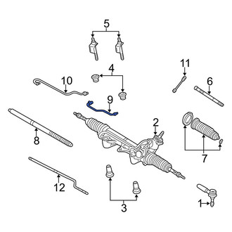 Ford OE - Front Power Steering Line