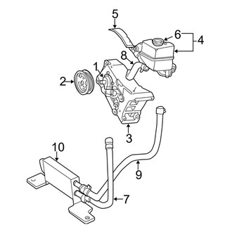 Ford OE - Steering Gear & Linkage - Pump & Hoses