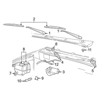 Ford OE - Windshield - Wiper & Washer Components