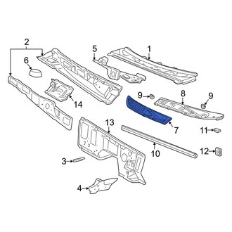 Ford OE - Right Cowl Cover