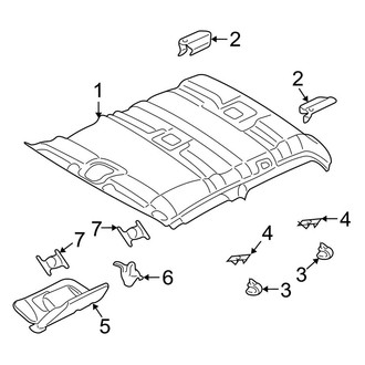 Ford OE - Cab - Headliner