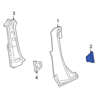 Ford OE - Rear Quarter Panel Air Vent Grille