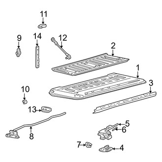 Ford OE - Pick Up Box - Tail Gate