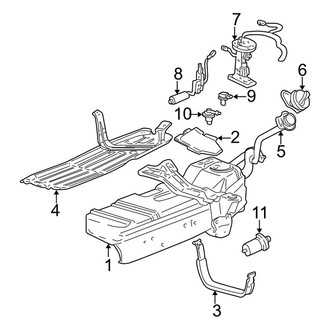 Ford OE - Fuel System Components