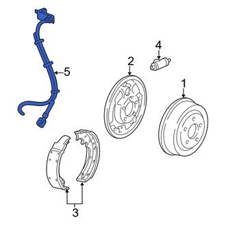 Ford OE - Front Right Brake Hydraulic Hose