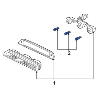 Ford OE - Center High Mount Stop Light Bulb