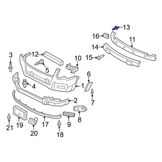Ford OE - Rear Body Panel Molding Screw