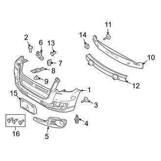 Ford OE - Front Bumper - Bumper & Components (Adrenalin)