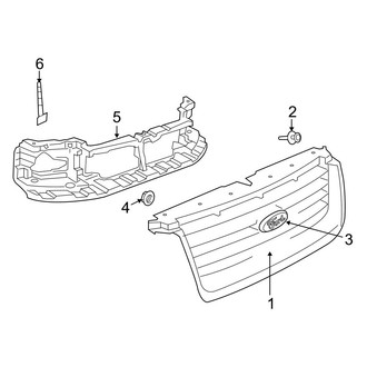 Ford OE - Grille & Components (Limited / XLT)
