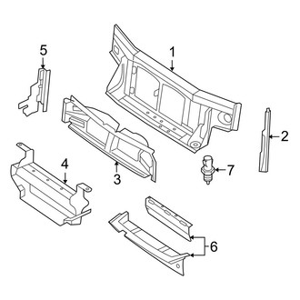 Ford OE - Radiator Support
