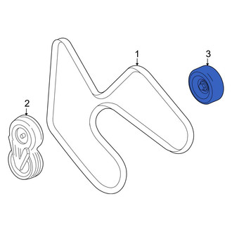 Ford OE - Accessory Drive Belt Idler Pulley