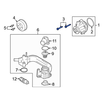 Ford OE - Engine Water Pump Bolt