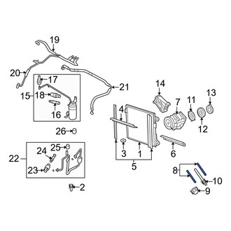 Ford OE - A/C Compressor Stud