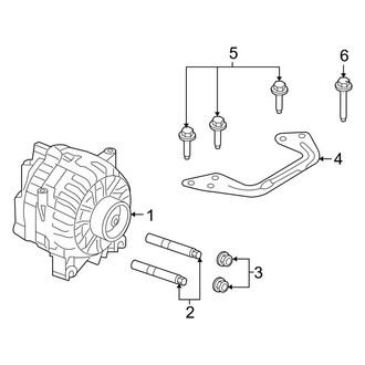 Ford OE - Electrical - Alternator (4.6L)