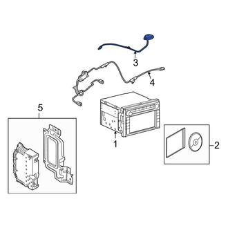 Ford OE - GPS Antenna Assembly