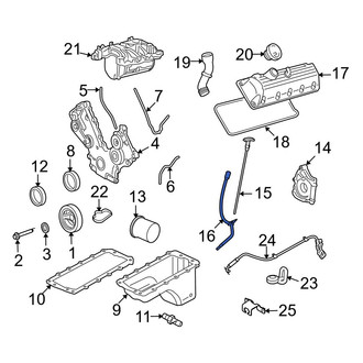 Ford OE - Engine Oil Dipstick Tube