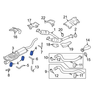 Ford OE - Exhaust System Hanger