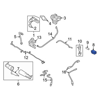 Ford OE - Vapor Canister Purge Valve Assembly