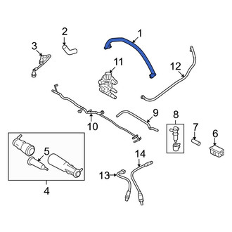 Ford OE - PCV Valve Hose