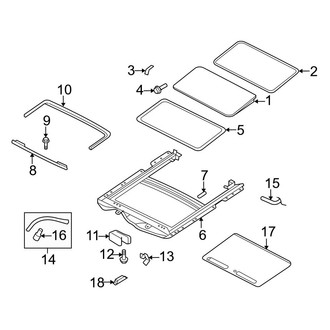 Ford OE - Cab - Sunroof