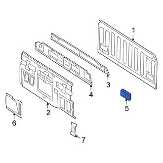 Ford OE - Rear Quarter Panel Air Vent Grille