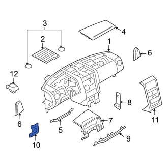 Ford OE - Instrument Panel Bezel