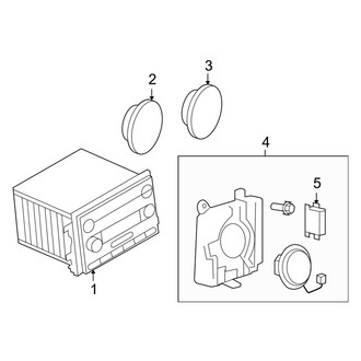 Ford OE - Instrument Panel - Sound System