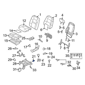 Ford OE - Left Power Seat Switch