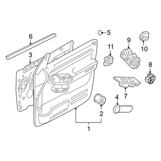 Ford OE - Front Door - Interior Trim
