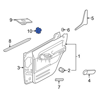 Ford OE - Rear Door Window Switch
