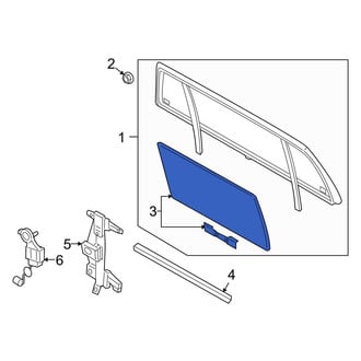 Ford OE - Rear Back Glass