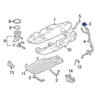 Ford OE - Fuel Tank Cap