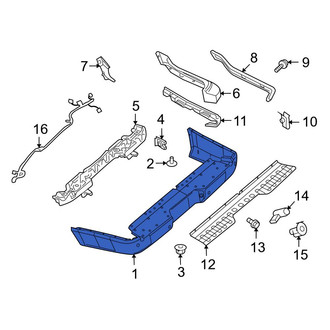 Ford OE - Rear Bumper Cover
